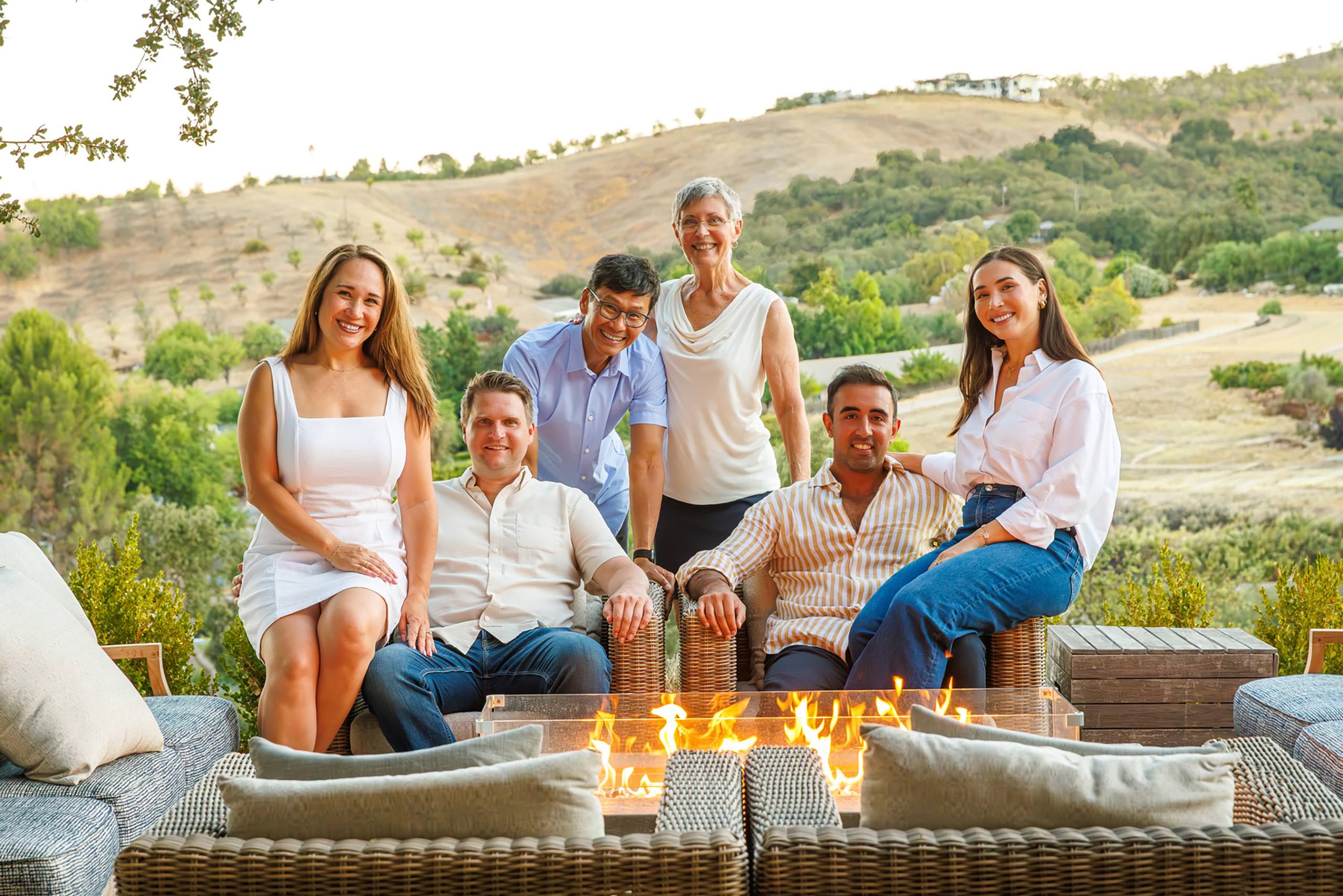 golden hour family portraits